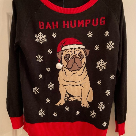 Bah Humpug Holiday / Ugly Christmas Sweater - New - Size XL - Picture 2 of 8